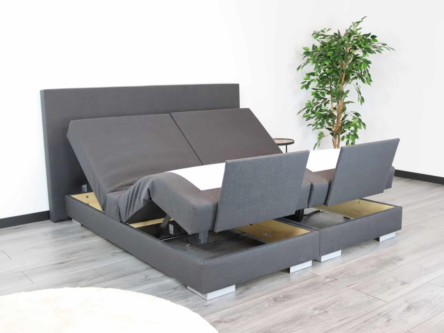 Verstelbare obesitas set met houten frame