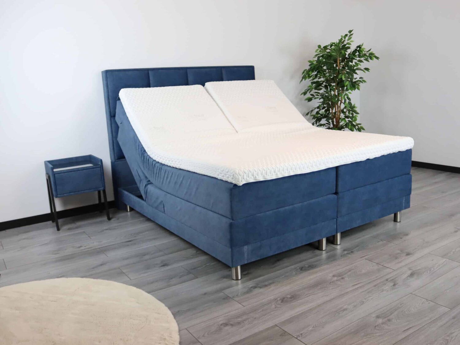 Topper met split mette