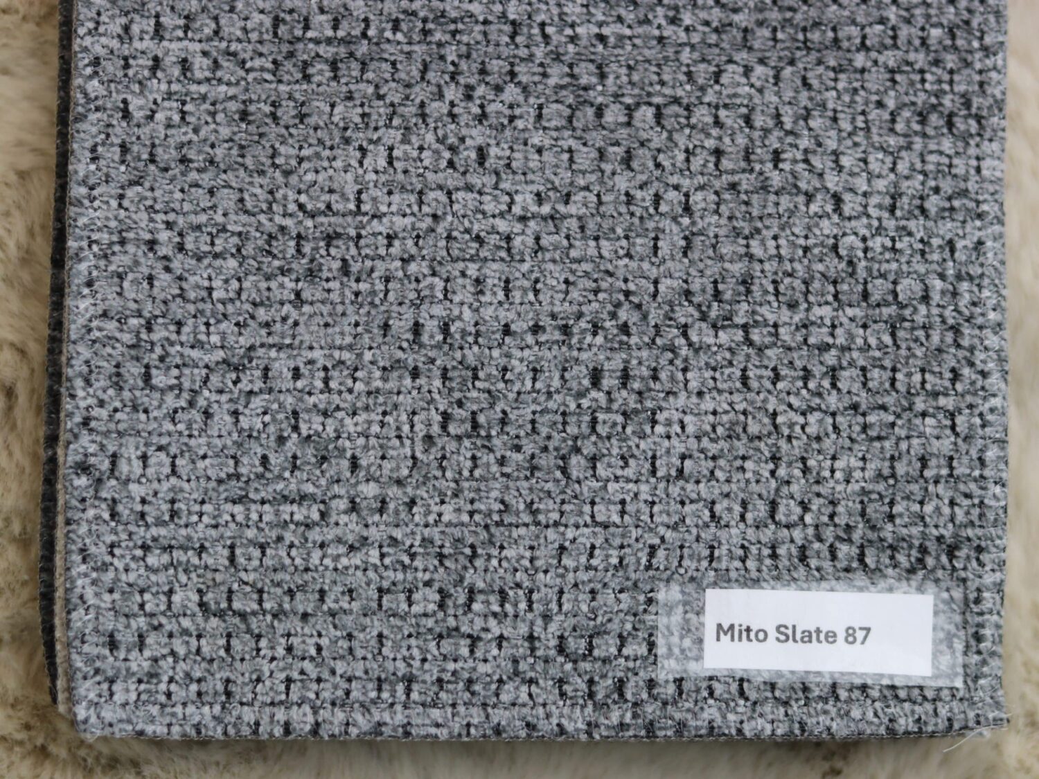 Stof Mito Slate 87