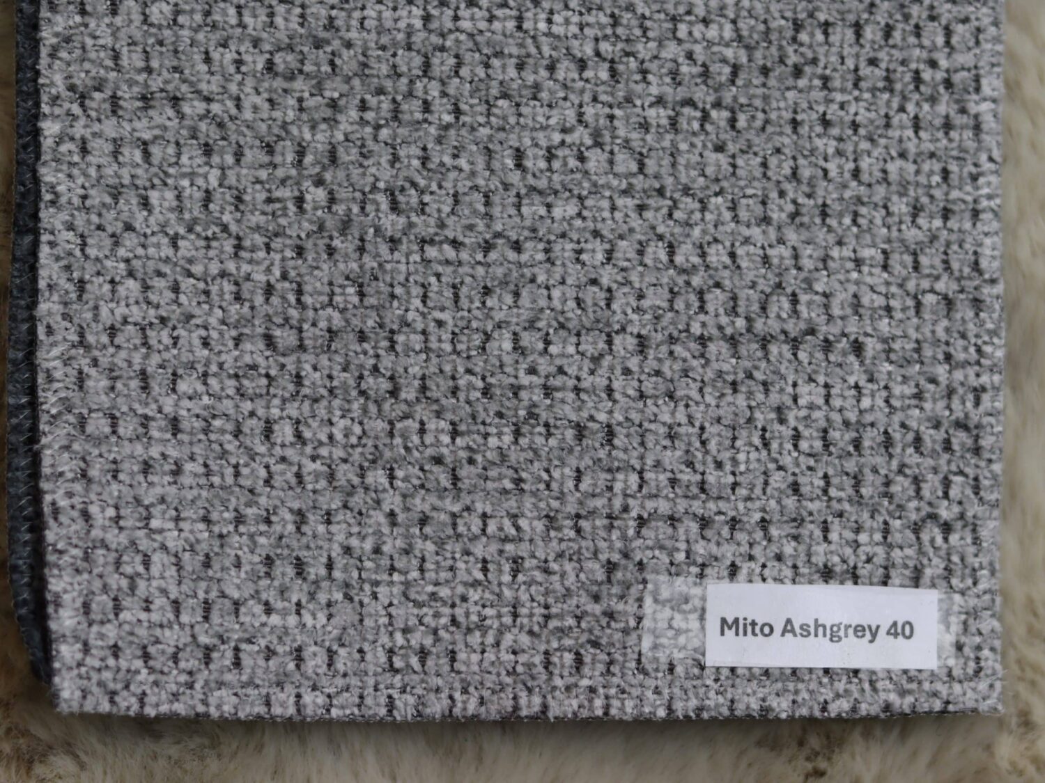 Stof Mito AshGrey