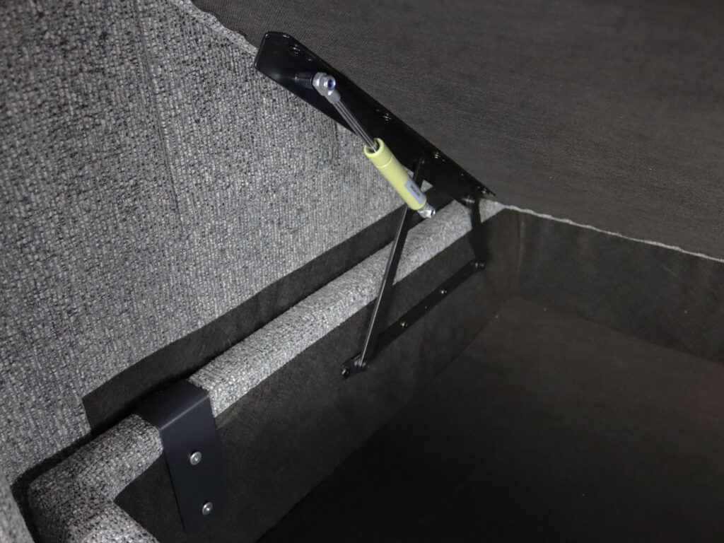 Veersysteem boxspring met opbergruimte