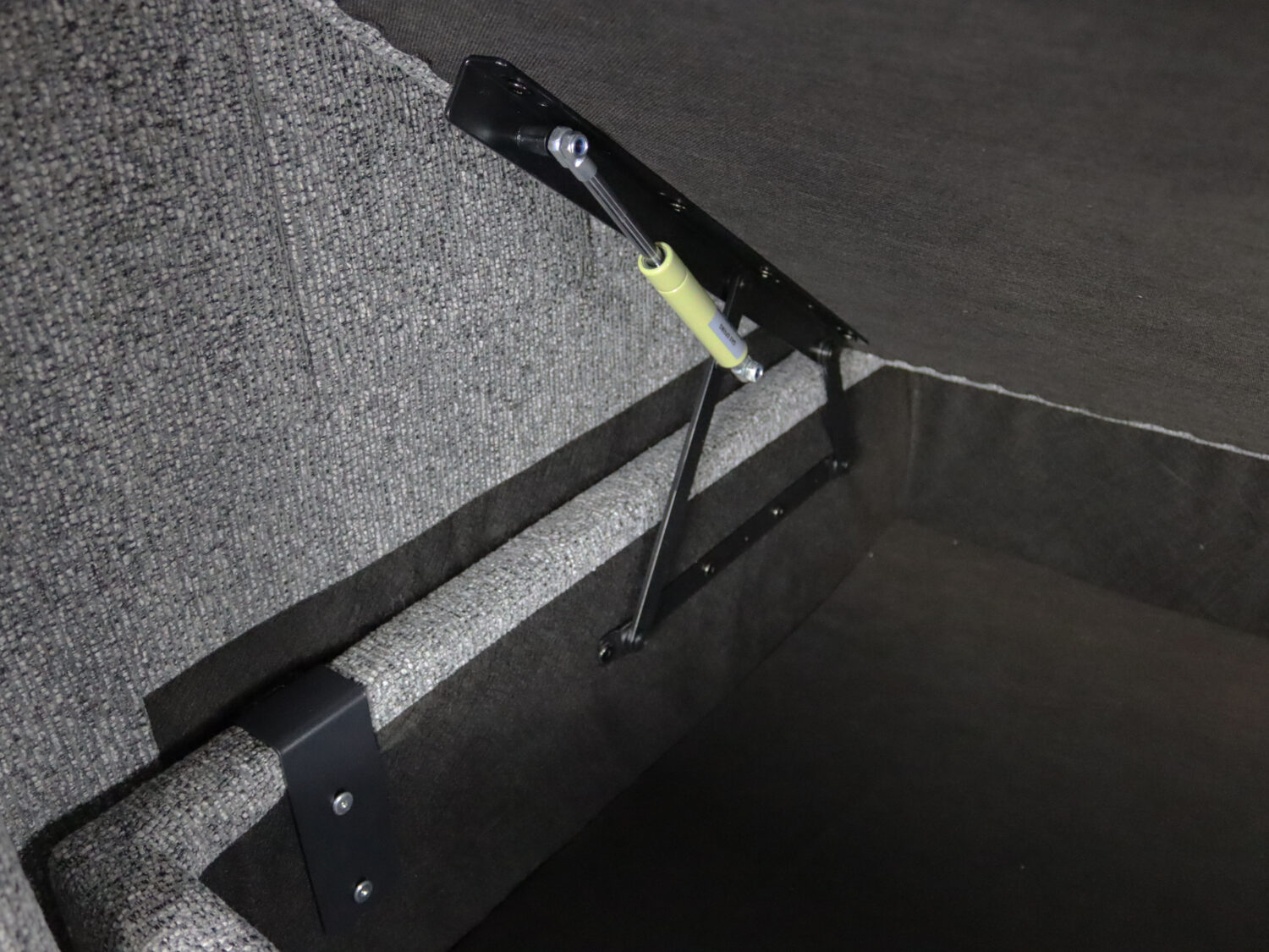 Veersysteem boxspring met opbergruimte